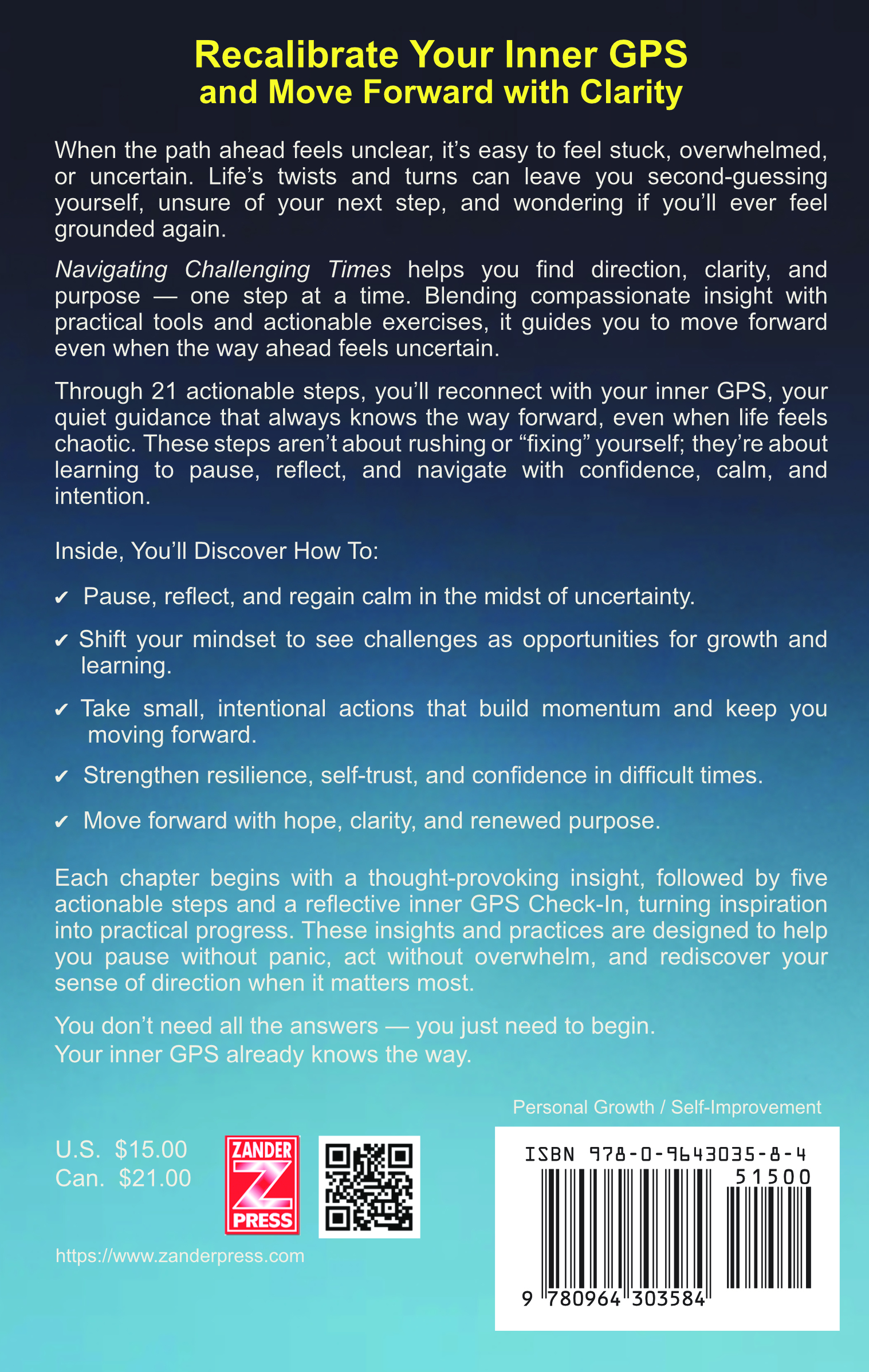 Navigating Challenging Times: 21 Action Steps to Find Direction When the Path Feels Unclear— by Alexander Lockhart (ebook)